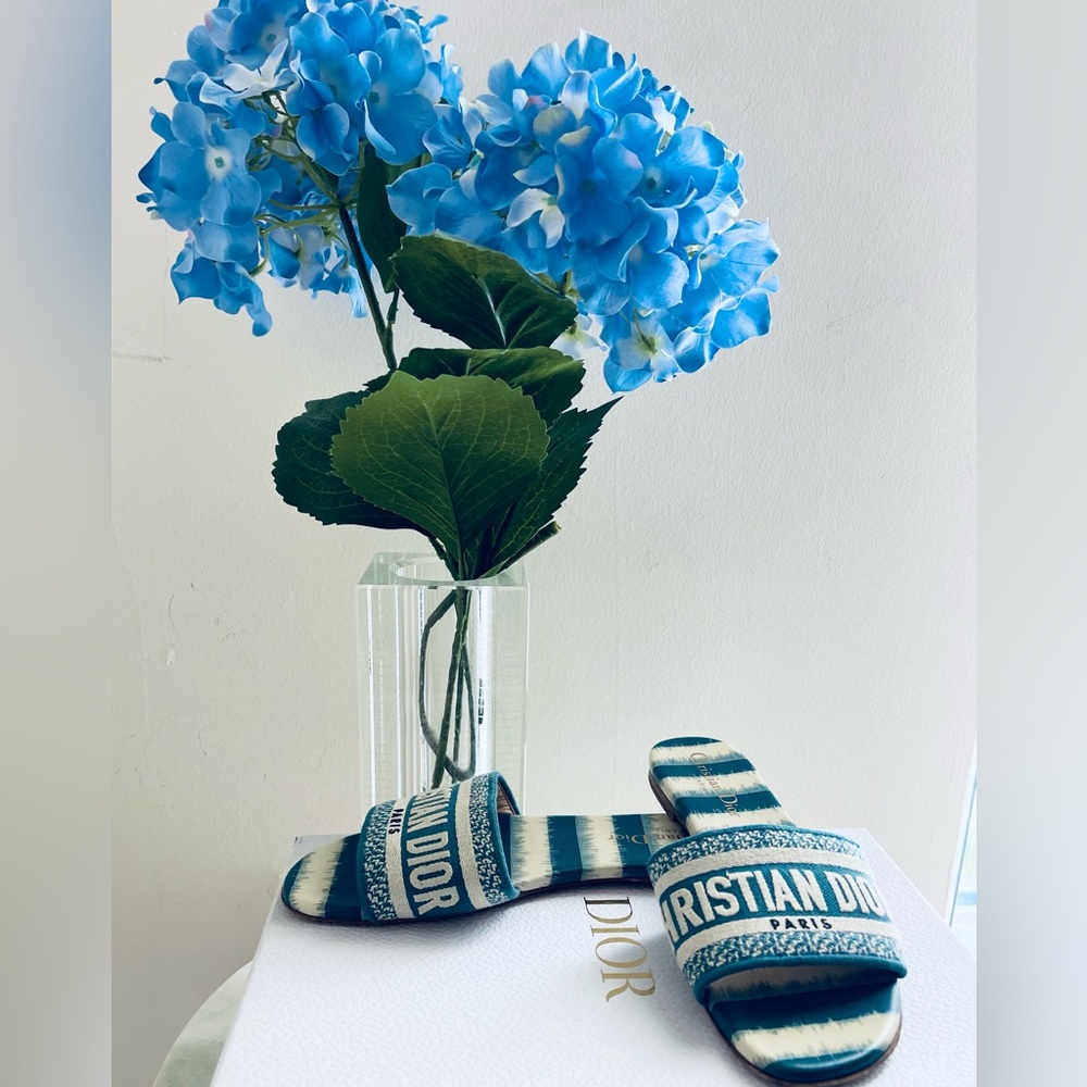 CHRISTIAN DIOR DWAY SLIDES